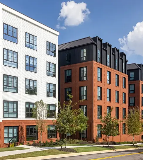 exterior of the Hub Athens building