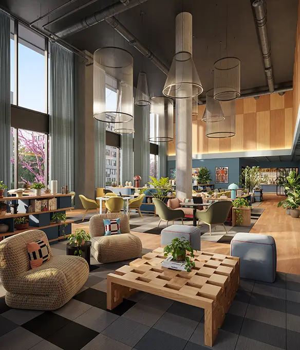 clubhouse interior