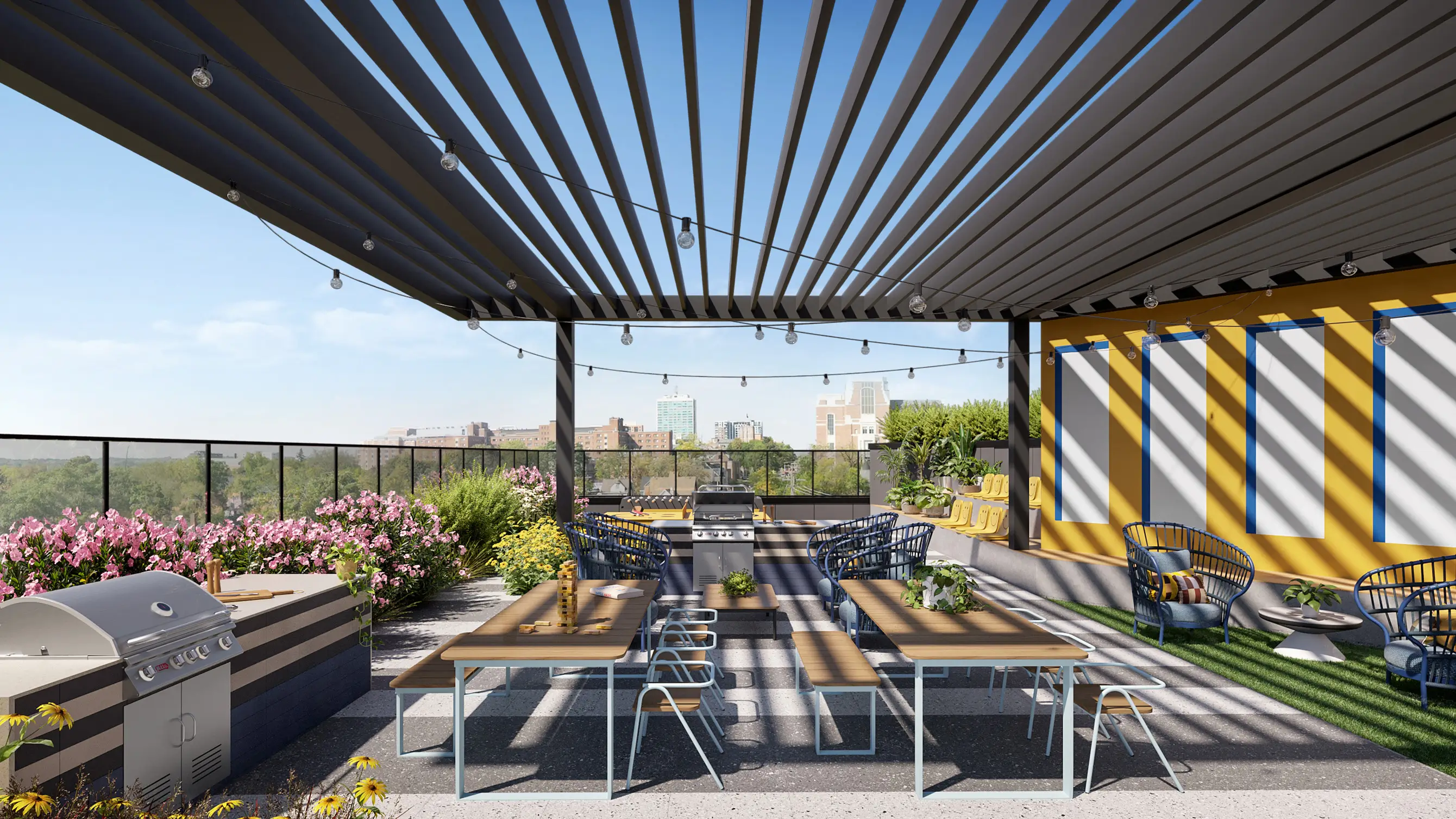 outdoor lounge
