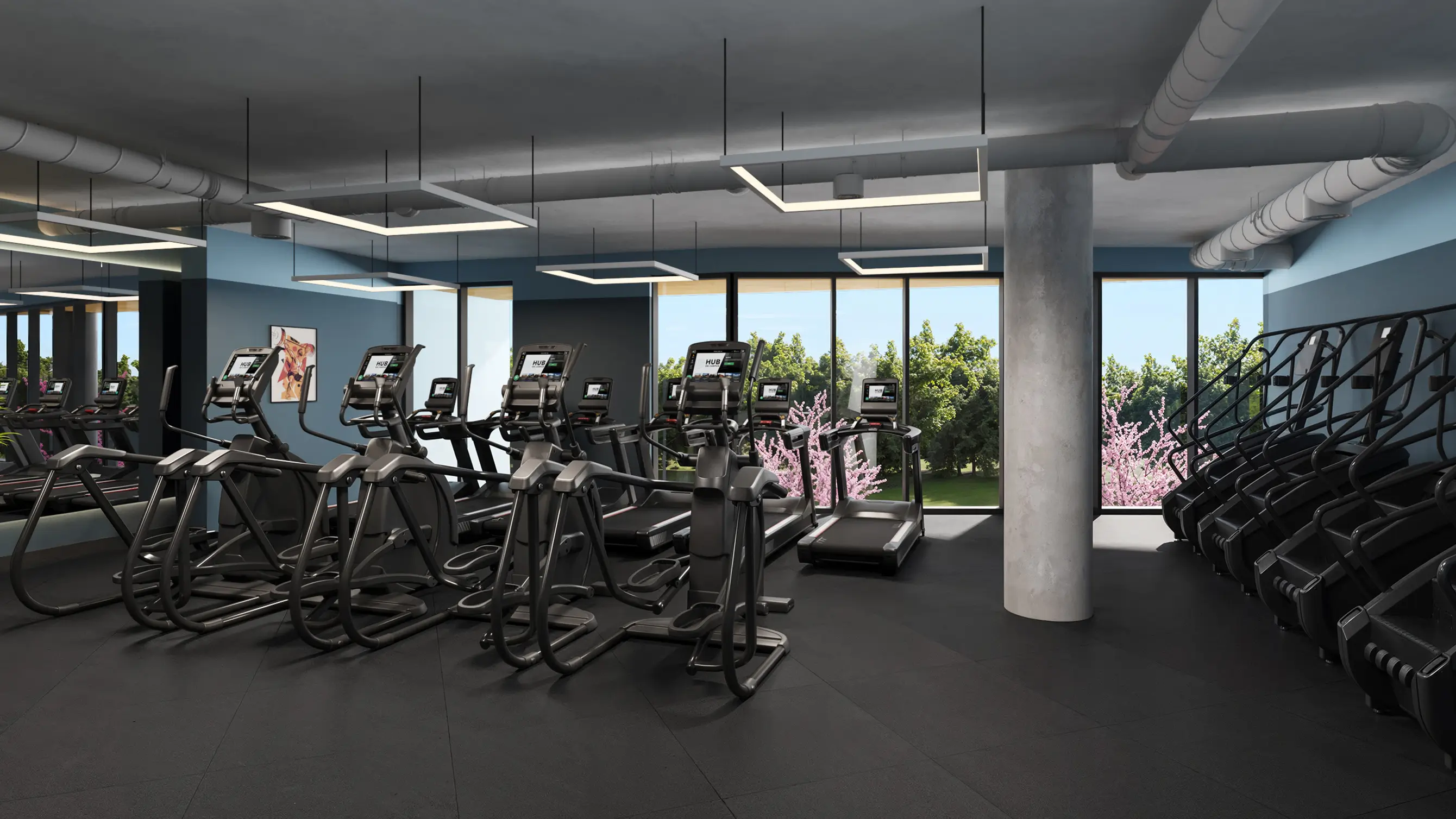 fitness center