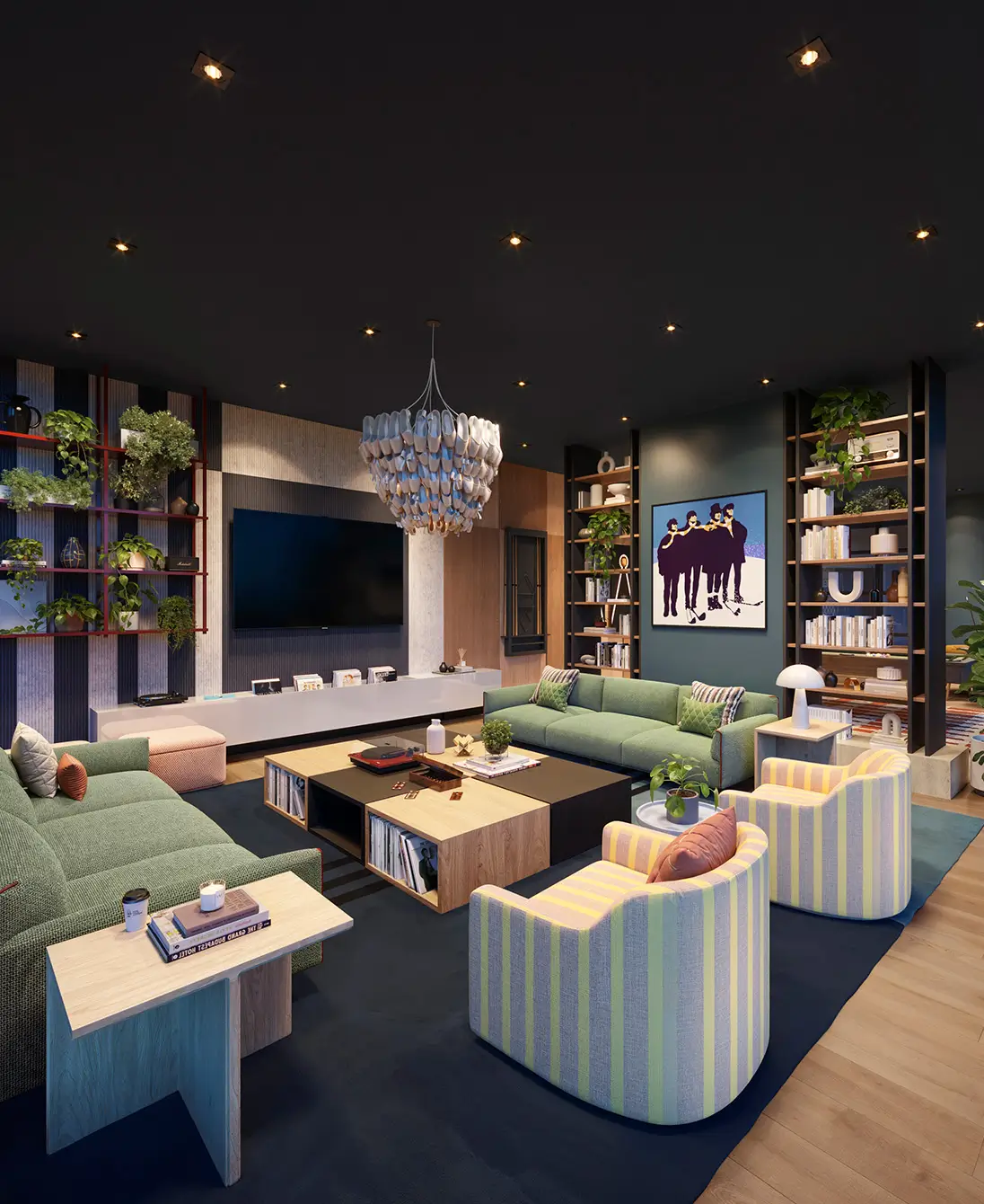clubhouse interior
