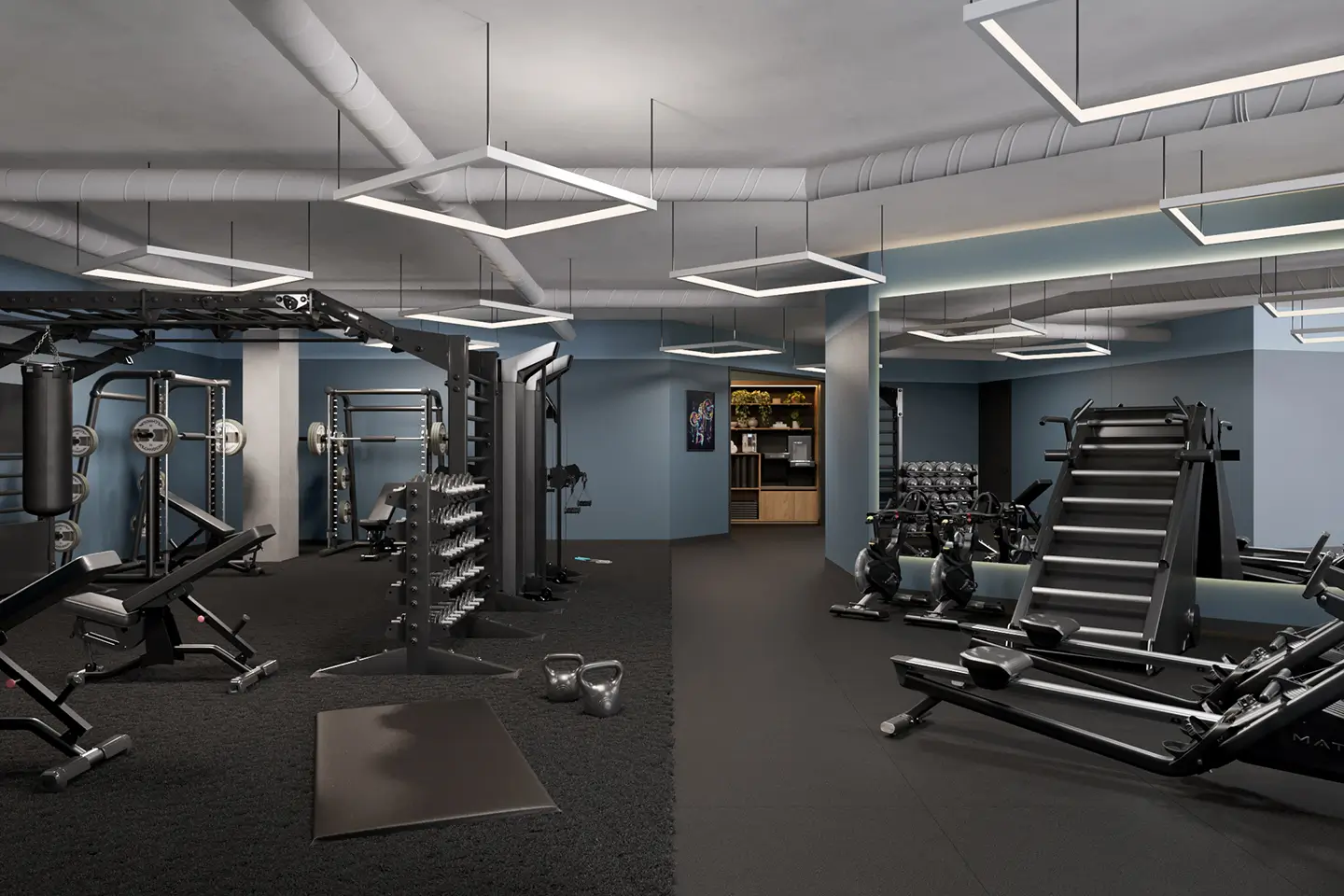 apartment gym