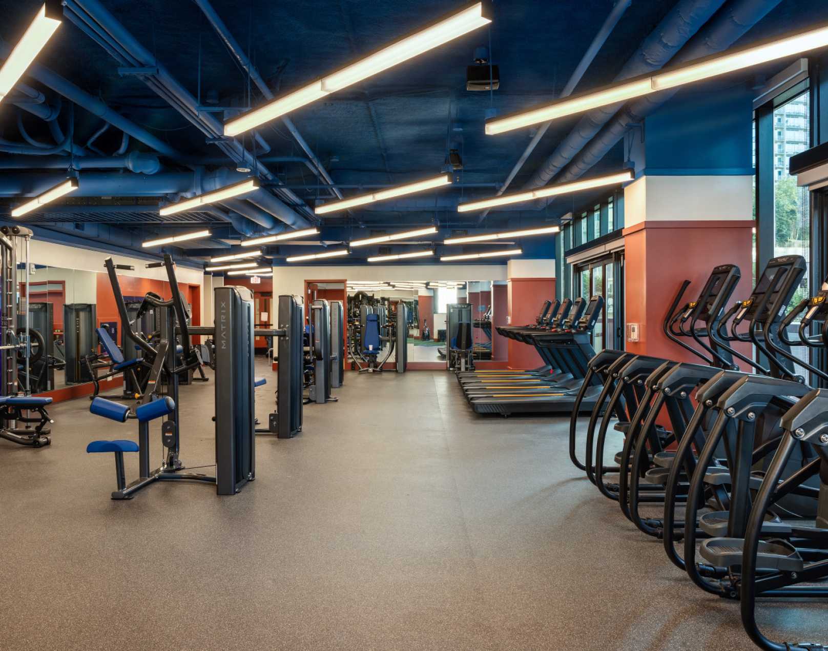 State-of-the-art fitness center