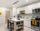 Kitchen with stainless steel appliances