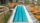 Long rectangular swimming pool