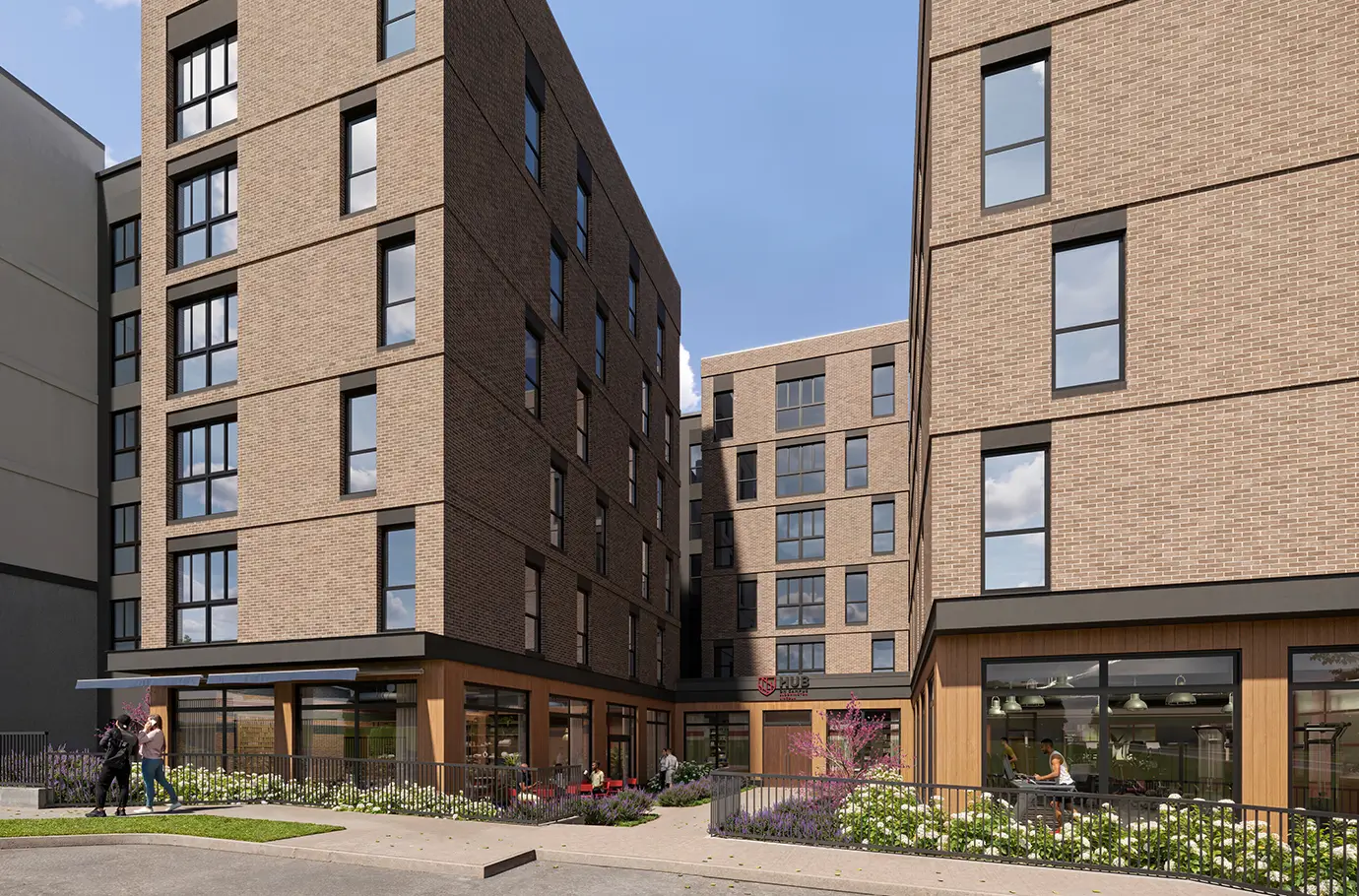apartment building exterior
