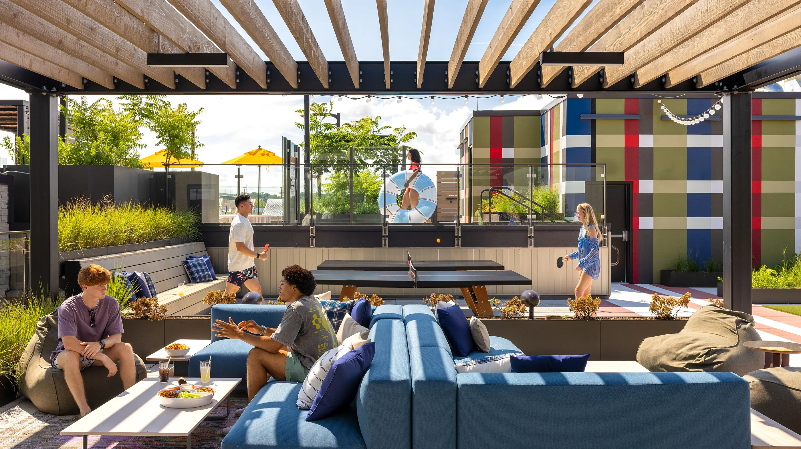outdoor game deck