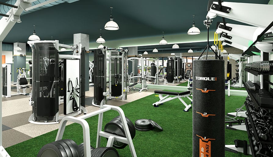 Fitness Center with State-of-the-Art Fitness Equipment
