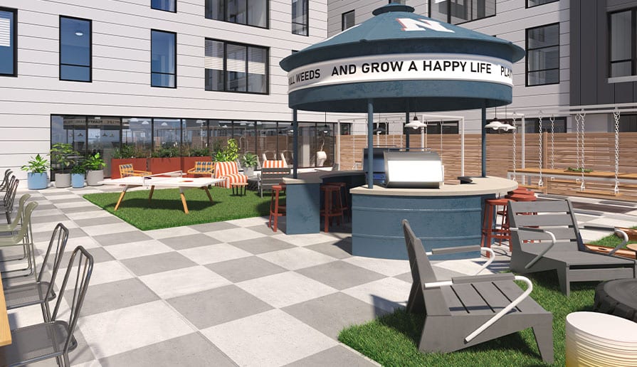Rooftop Sundeck with Pool