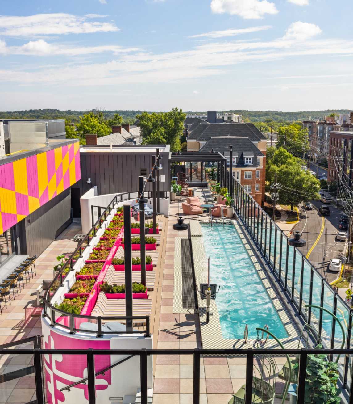 rooftop pool