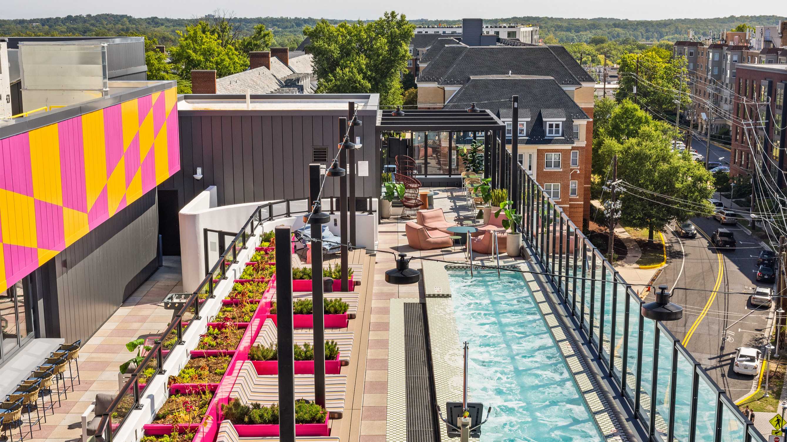 rooftop pool