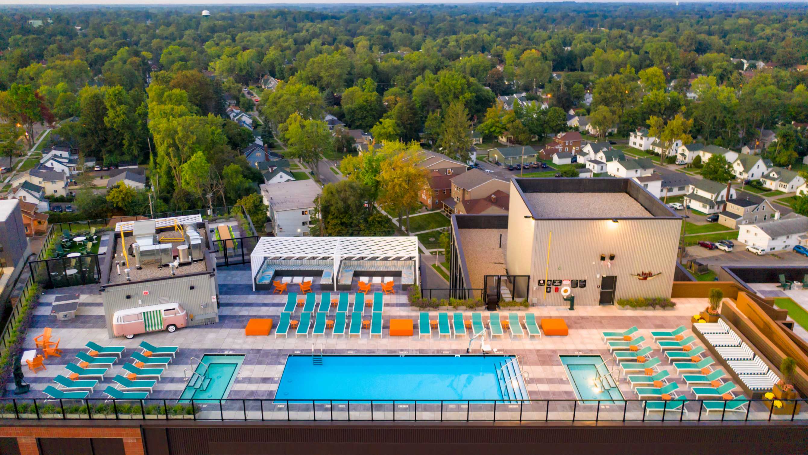 rooftop pool