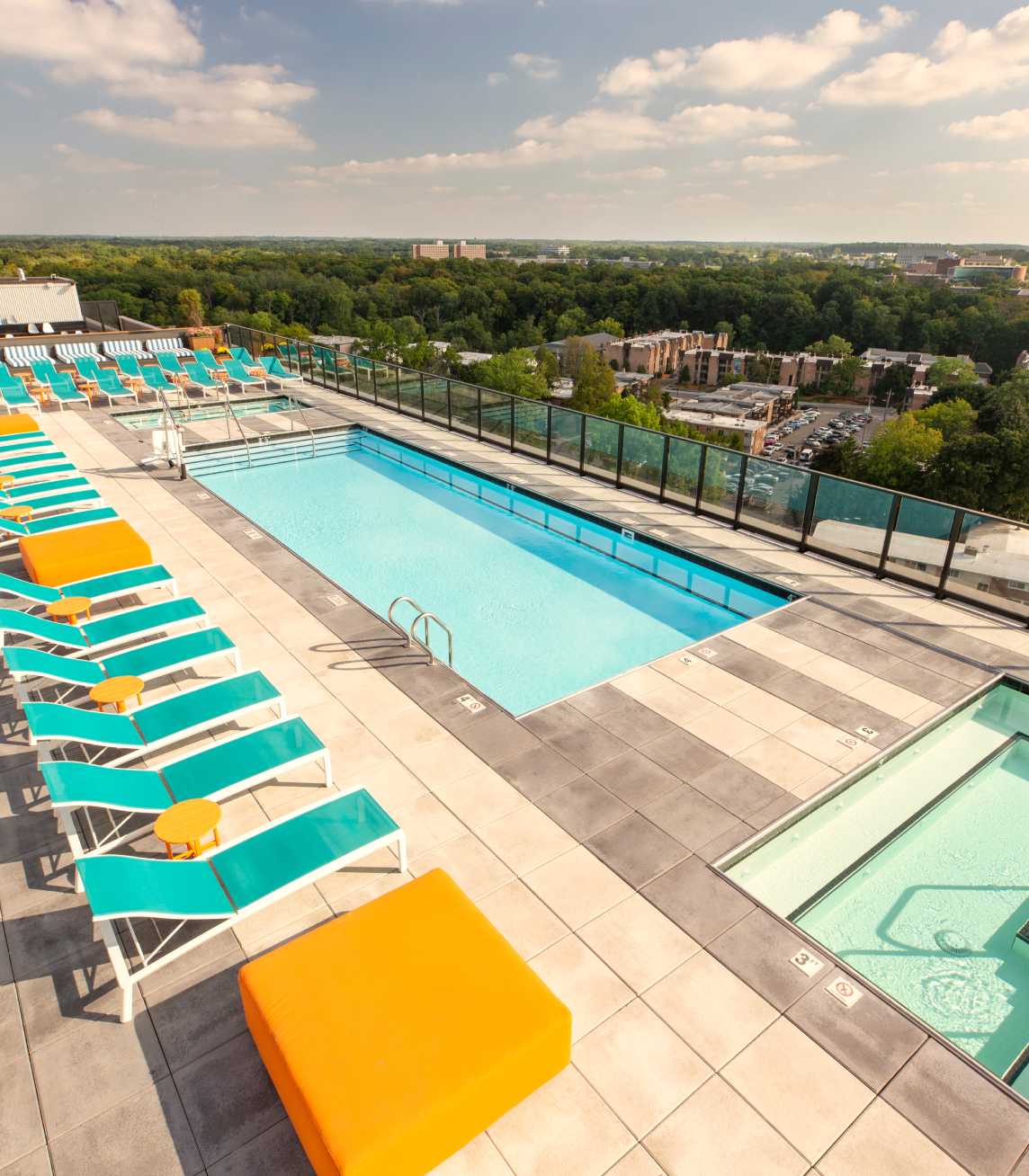 rooftop pool