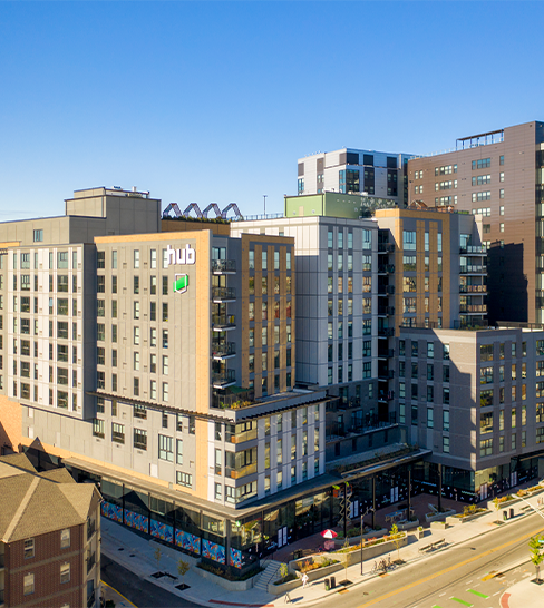 The exterior of Hub WL State Street