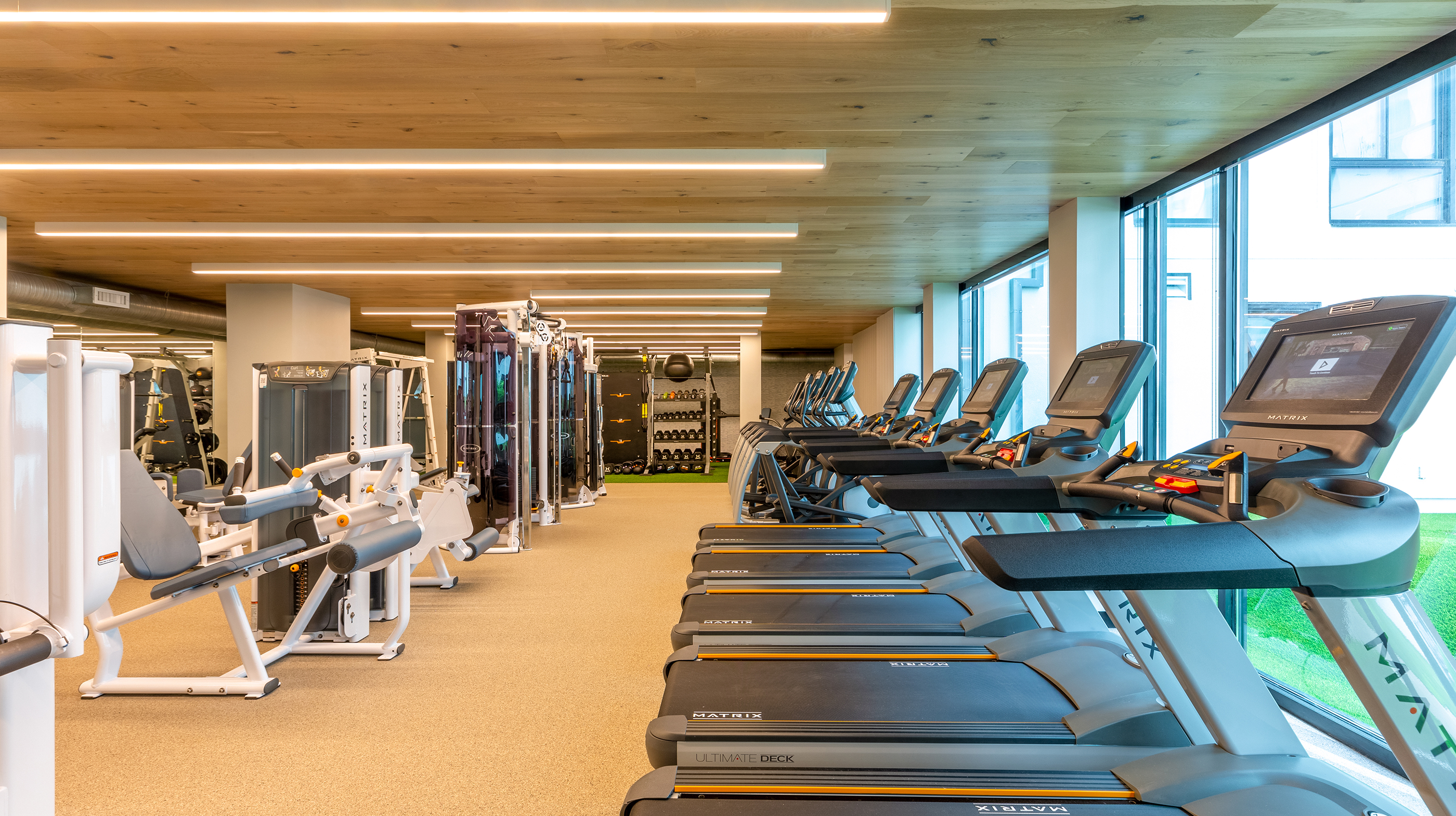 A state-of-the-art fitness center