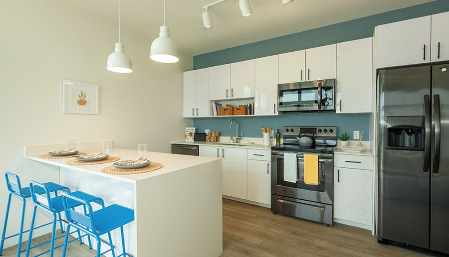 Fully Furnished with Custom Designed Furniture