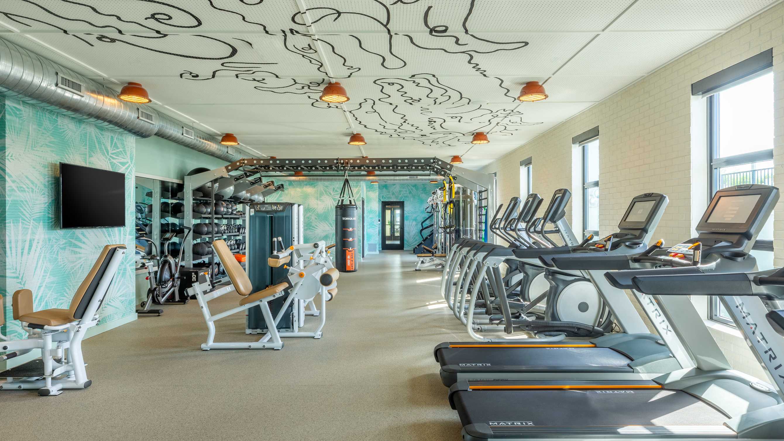 fitness center