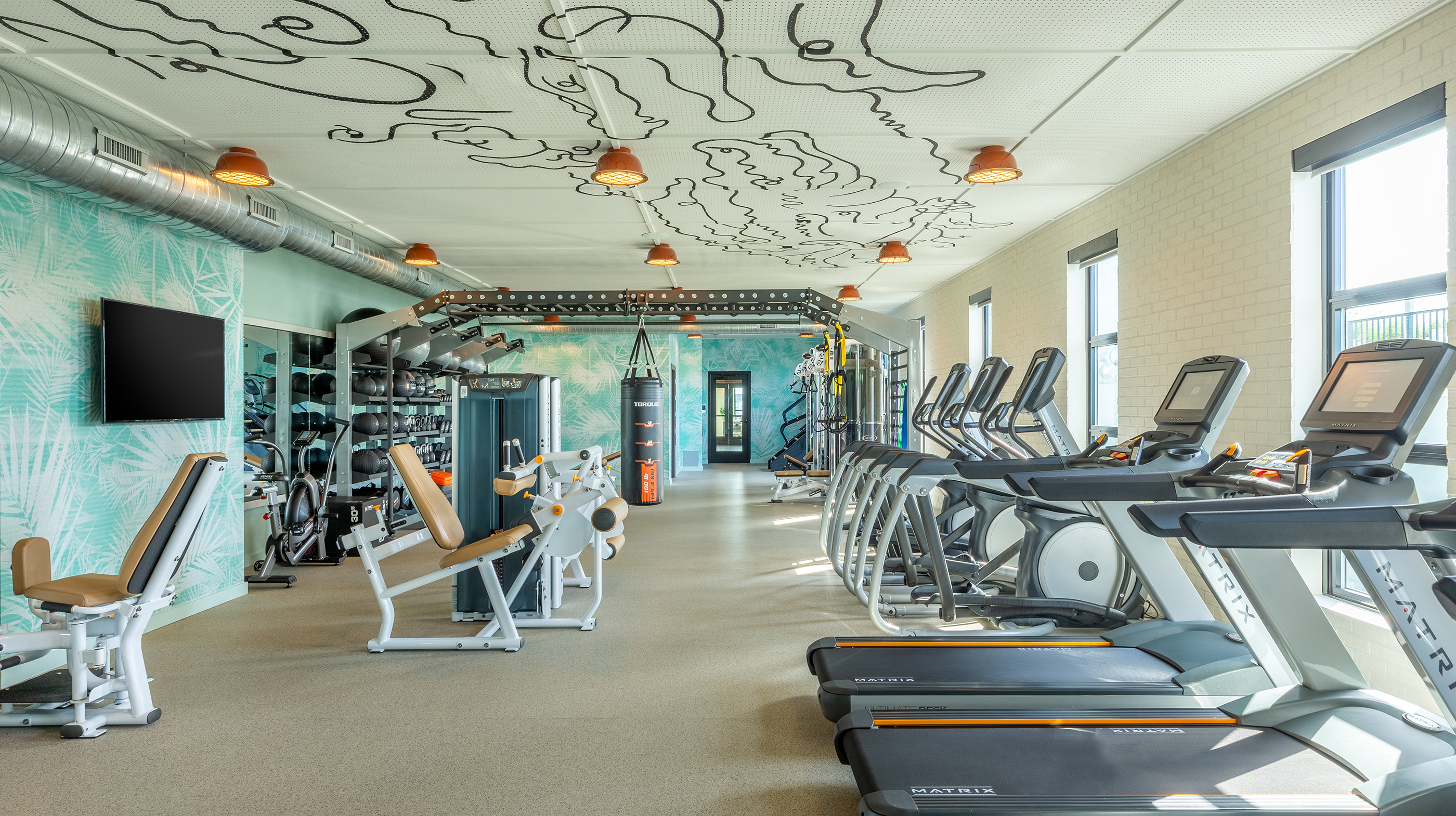 A state-of-the-art fitness center