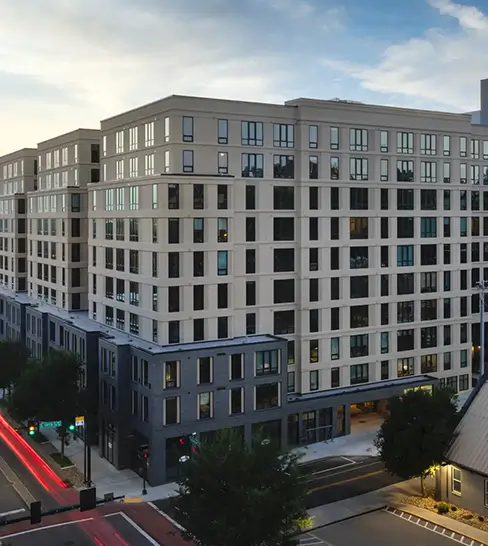 exterior of the Hub Knoxville building