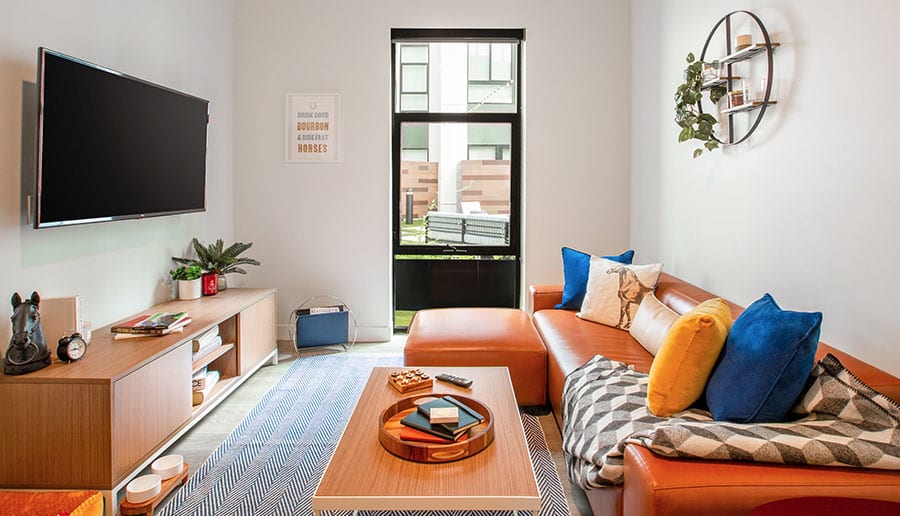Fully Furnished with Custom Designed Furniture
