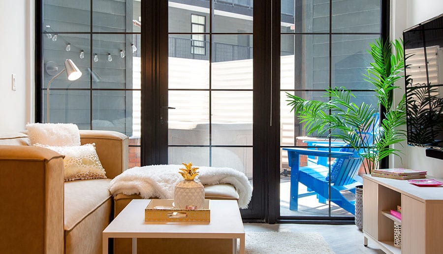 Fully Furnished with Modern, Custom-Designed Furniture