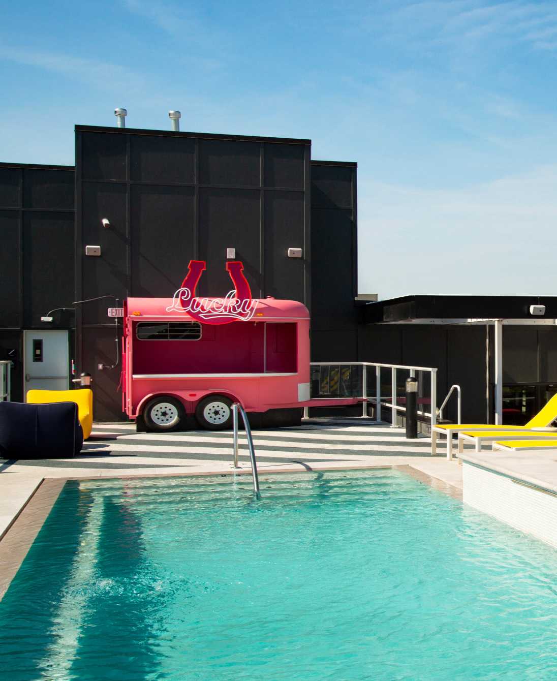 rooftop pool