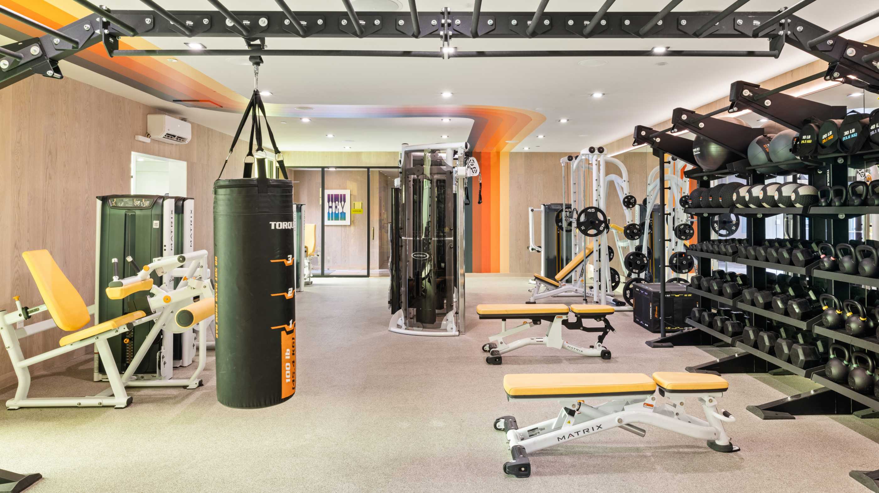 A state-of-the-art fitness center