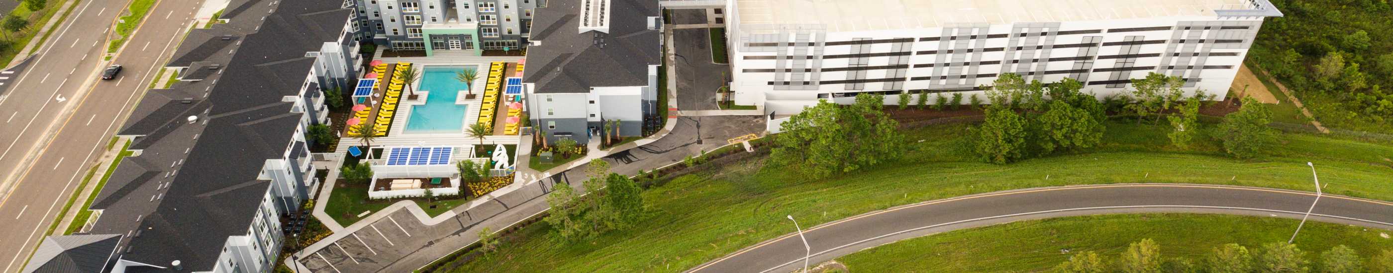 Aerial view of Hub Orlando