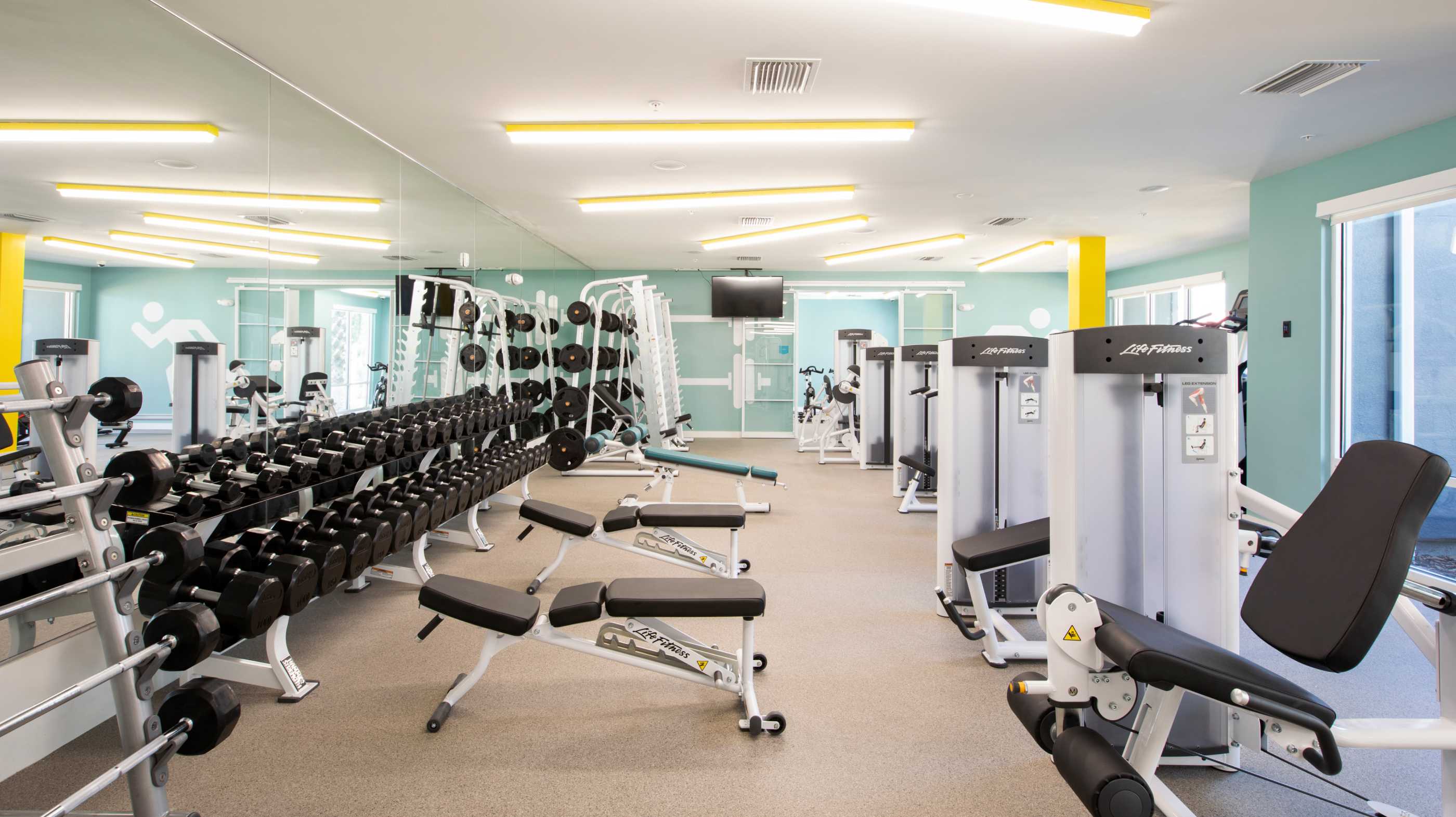 A state-of-the-art fitness center