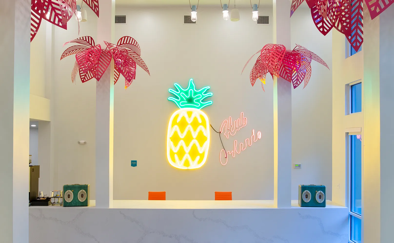 Renovated community lounge