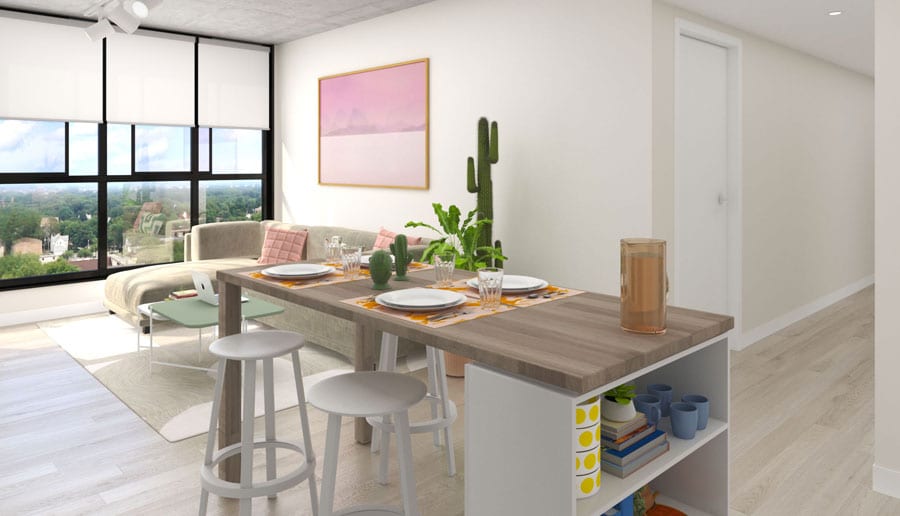 Fully Furnished With Custom-Designed Furniture