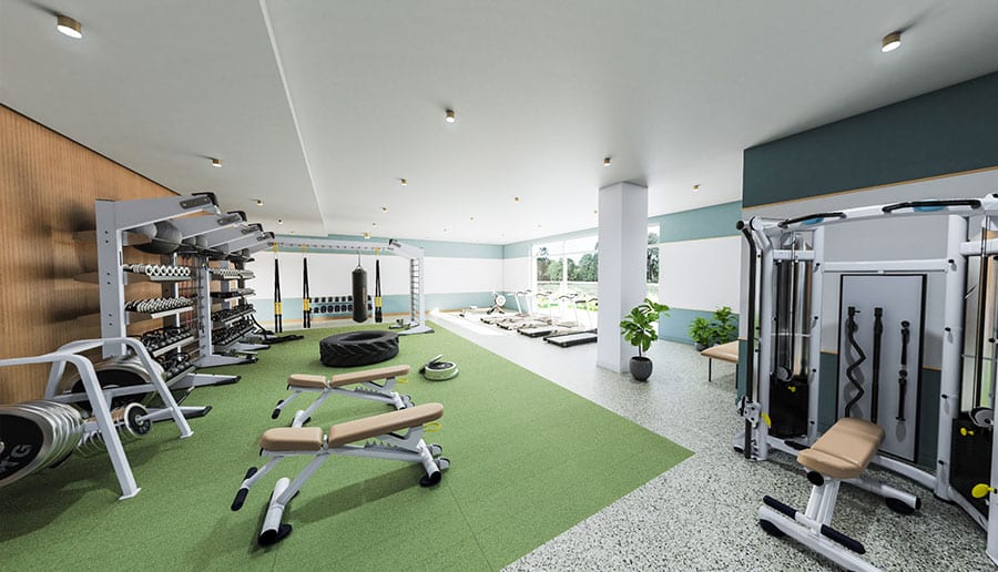 Fitness Center With State-Of-The-Art Fitness Equipment