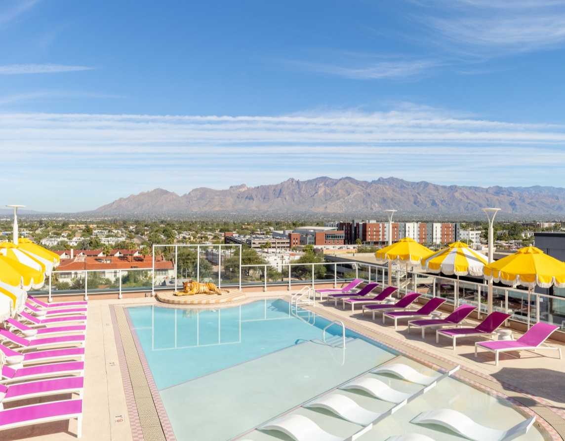 rooftop pool