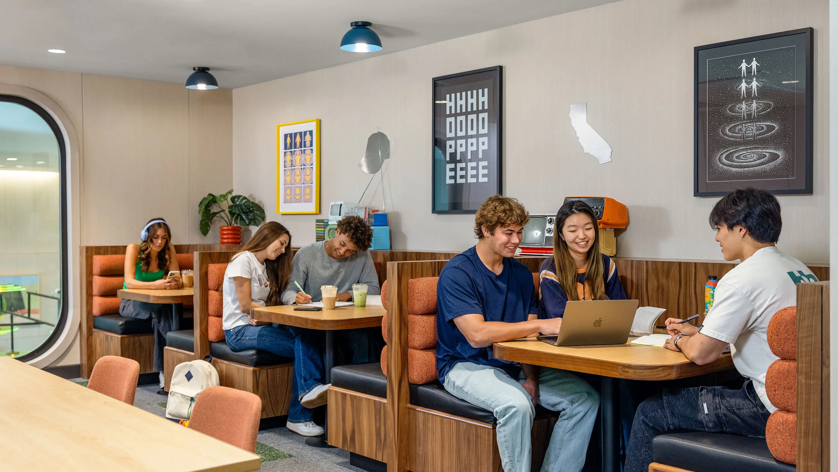 Resident study space at Hub Tempe