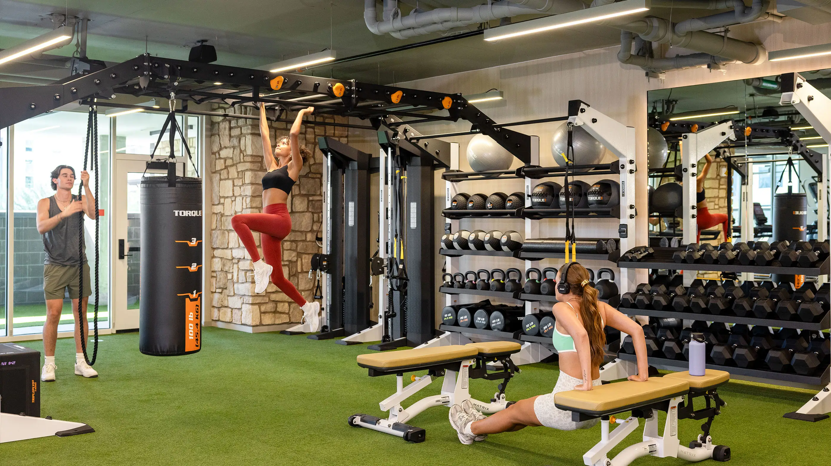 Fitness center at Hub Tempe
