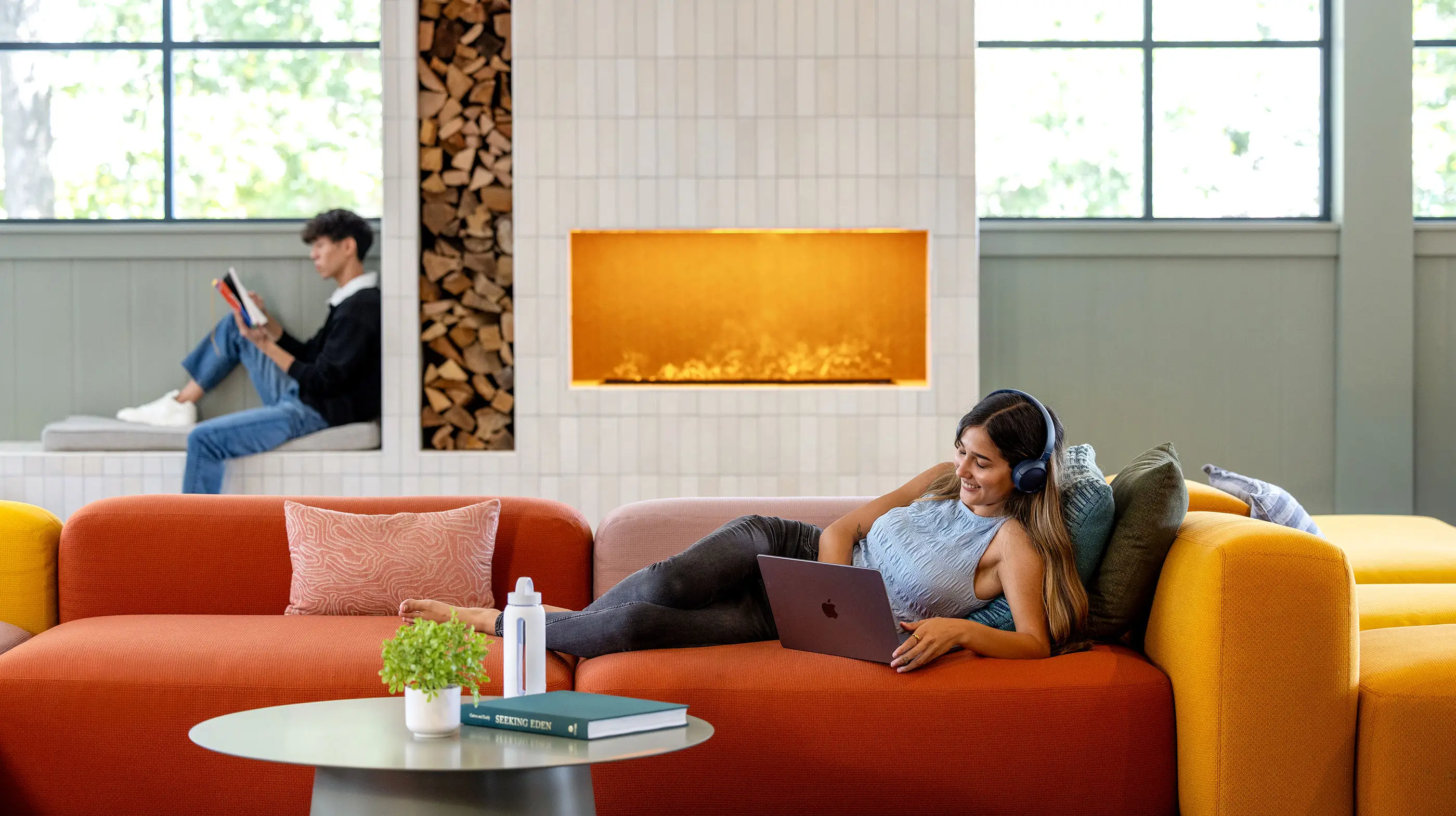 Clubhouse interior at Hub Tempe