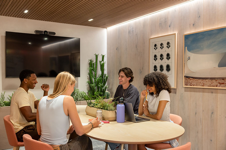 Academice lounge at hub tempe