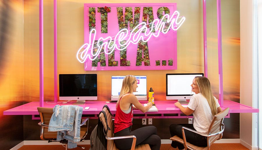 Coworking Lounge Space