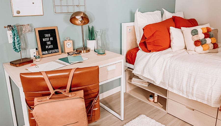 Fully Furnished with Modern, Custom-Designed Furniture with Built-in USB Ports