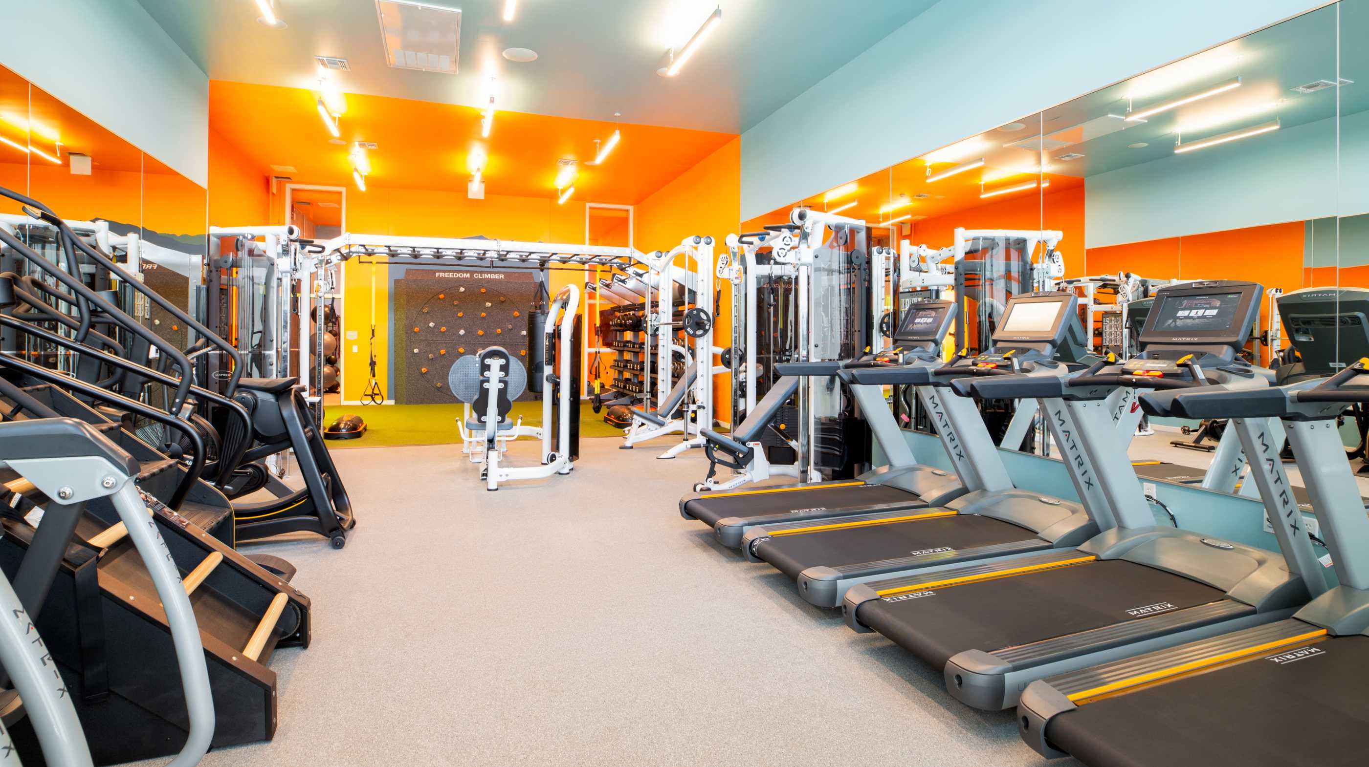 A state-of-the-art fitness center