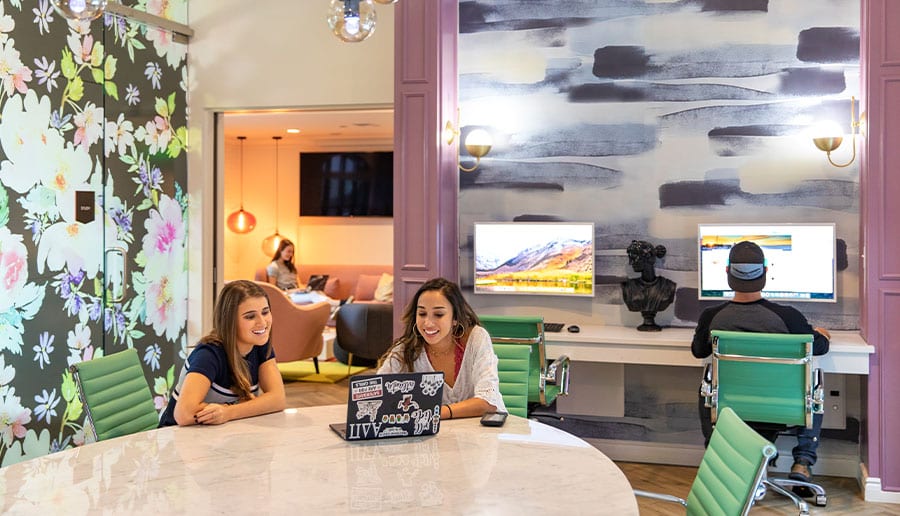 Free High-Speed Wi-Fi Throughout the Building