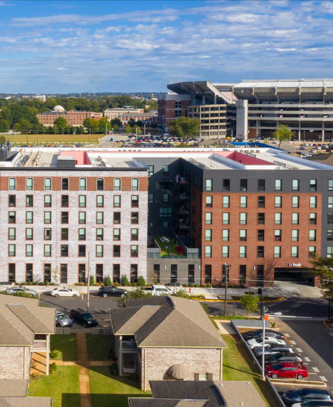 Exterior view of Hub Tuscaloosa