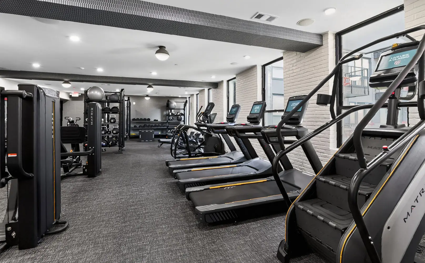 fitness center