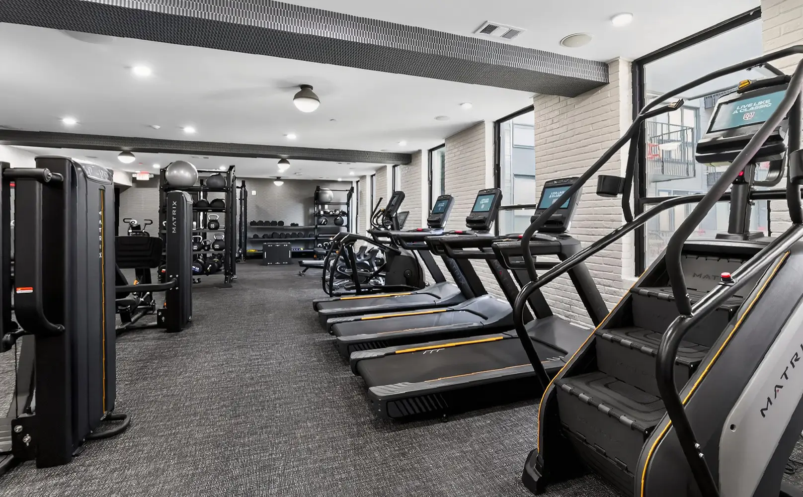 modern fitness center