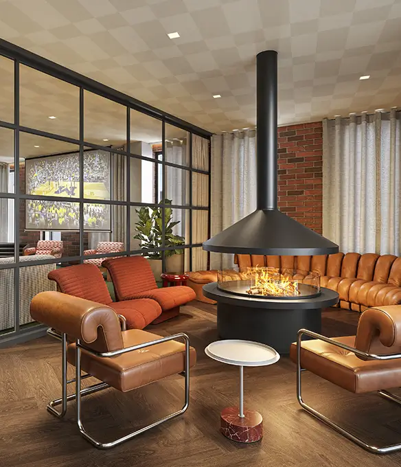 Community seating area