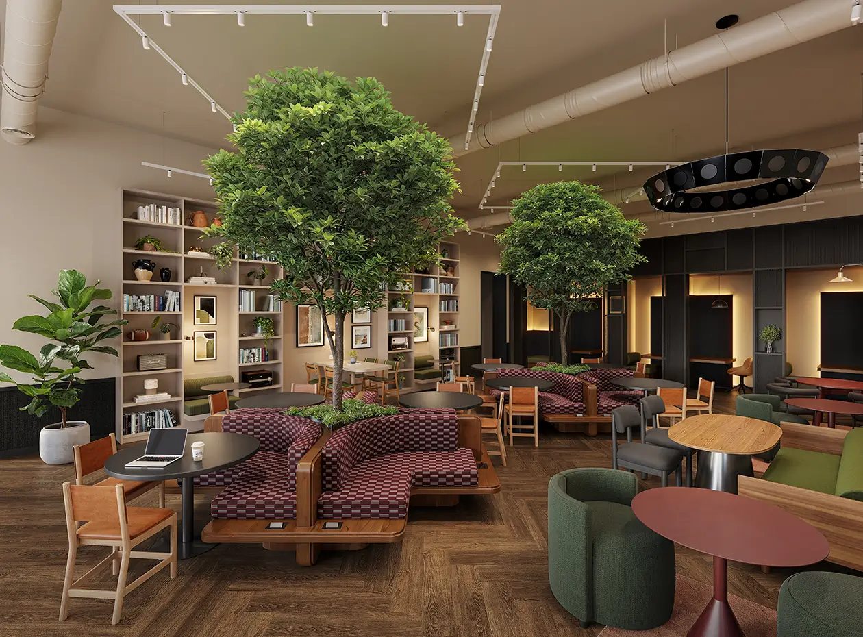 Community seating area