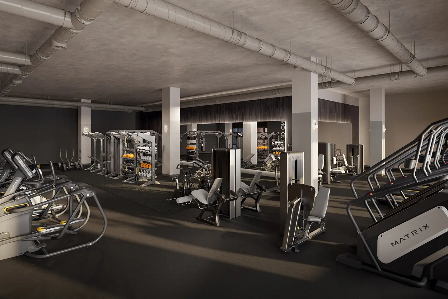 apartment gym