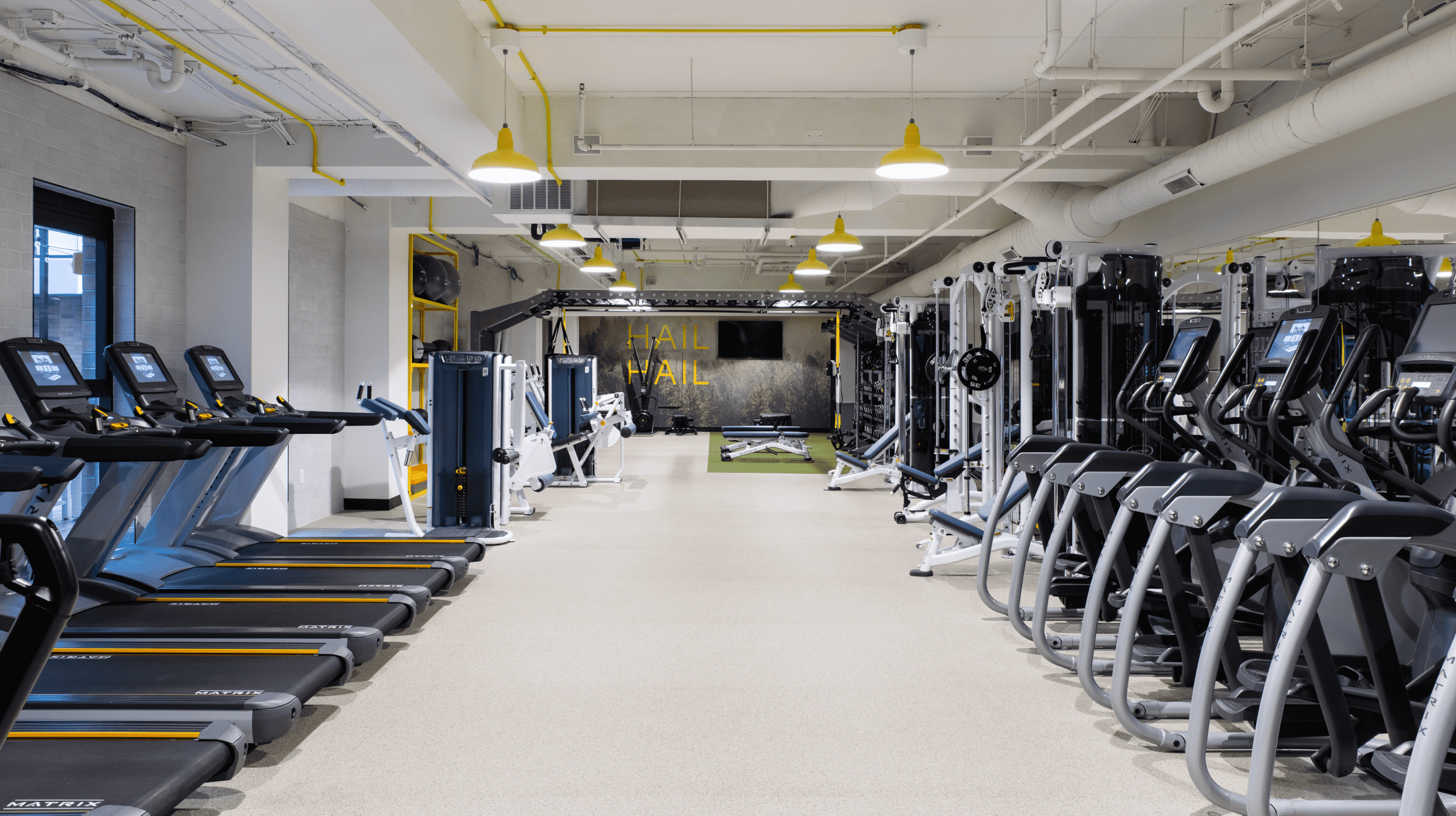 A state-of-the-art fitness center