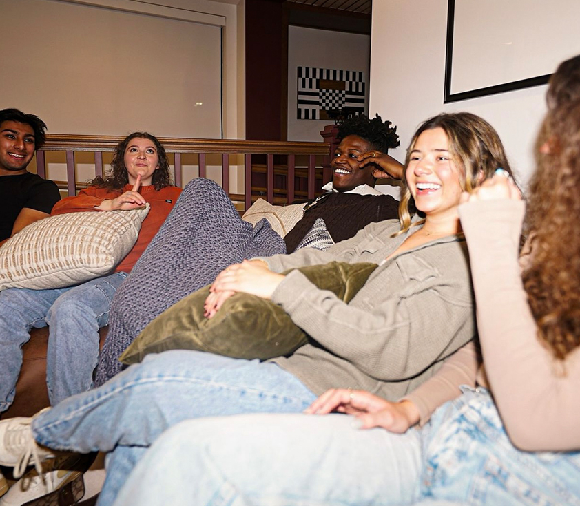 Group of diverse young adults